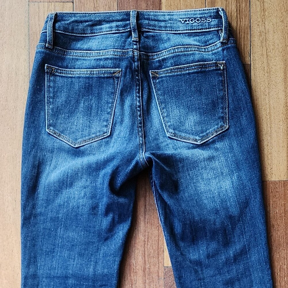 VIGOSS Jagger Boot Cut Faded Wash Jeans Size 24 - Picture 12 of 16